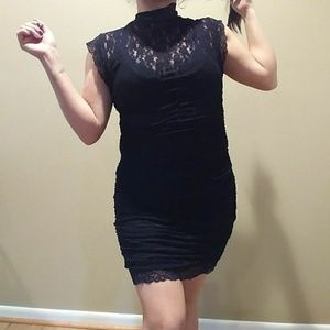 Black Lace Dress